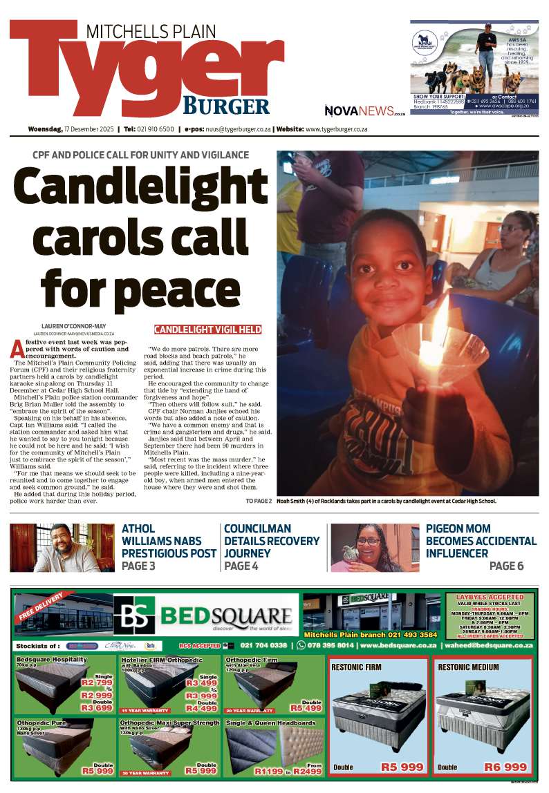 TygerBurger | Mitchells Plain | E-Edition | 17 December 2025