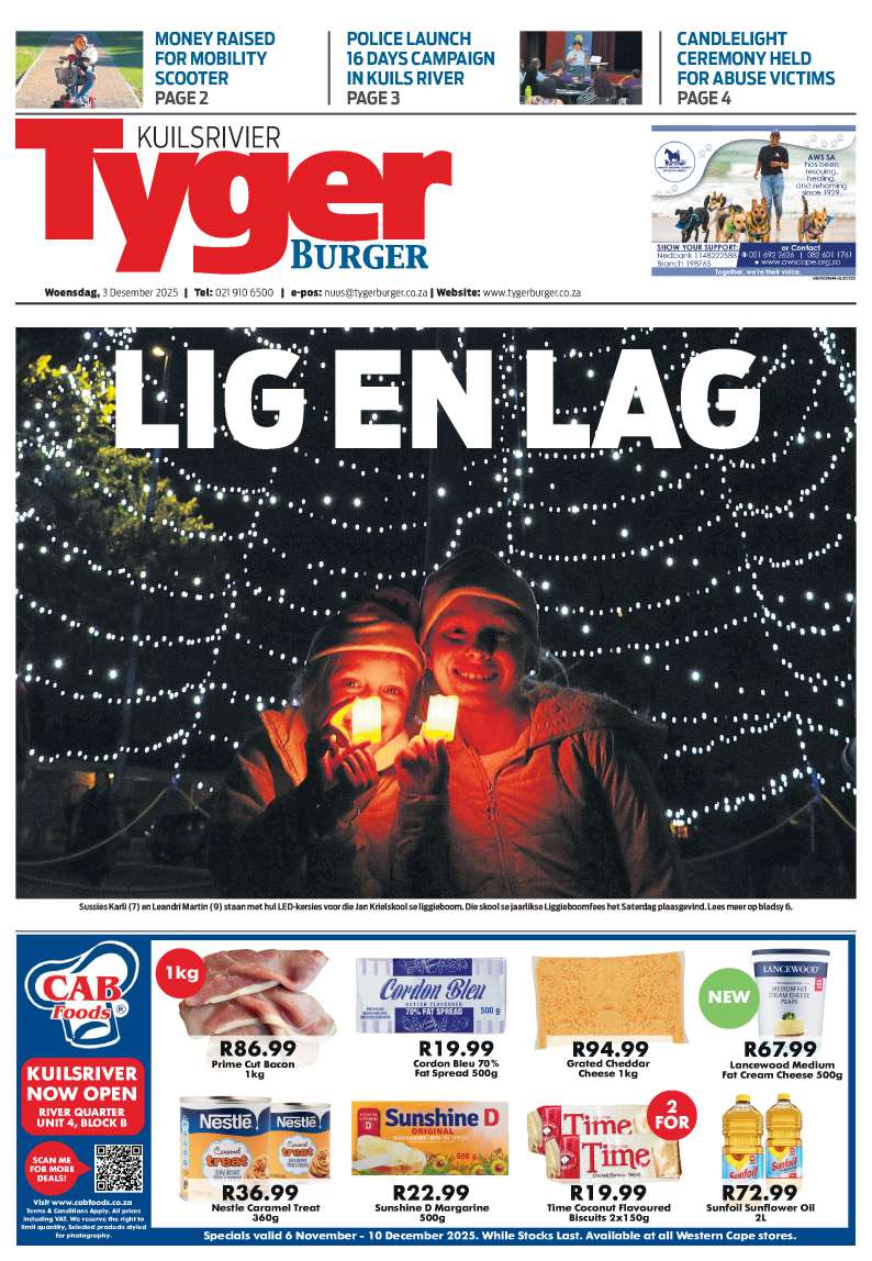TygerBurger | Kuilsrivier | E-Edition | 3 December 2025