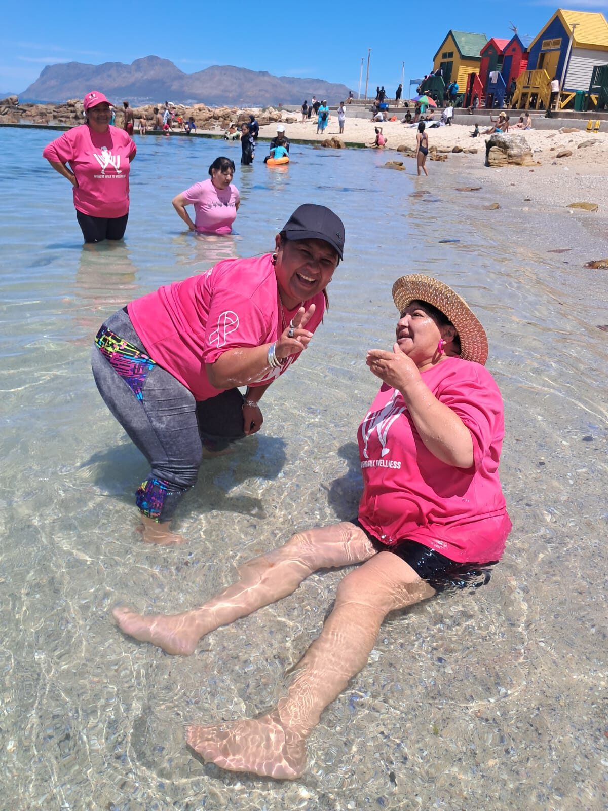 Weekly walkers make Westridge Gardens come alive with pink