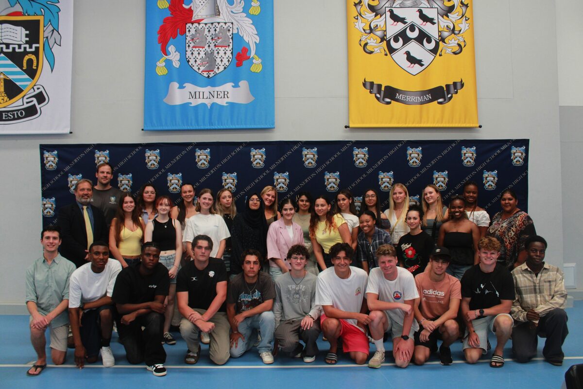 Milnerton High School’s 32 A candidates, Class of 2025.