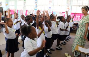 PHOTOS: First day of school Grade 1 Sarepta Primary School