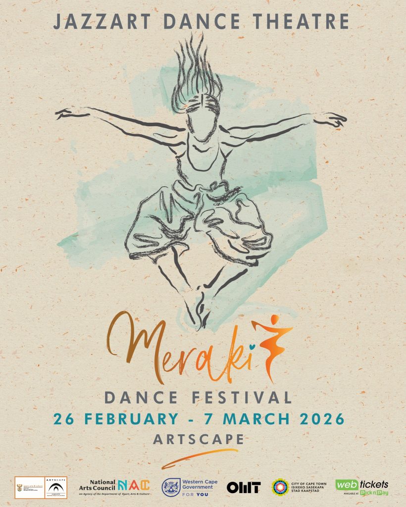 Poster: Jazzart Dance Theatre will return with the Meraki Dance Festival.