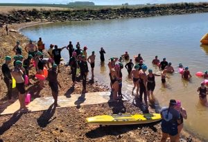 Lots of action at Taaibosch dam on Phisantekraal farm this weekend