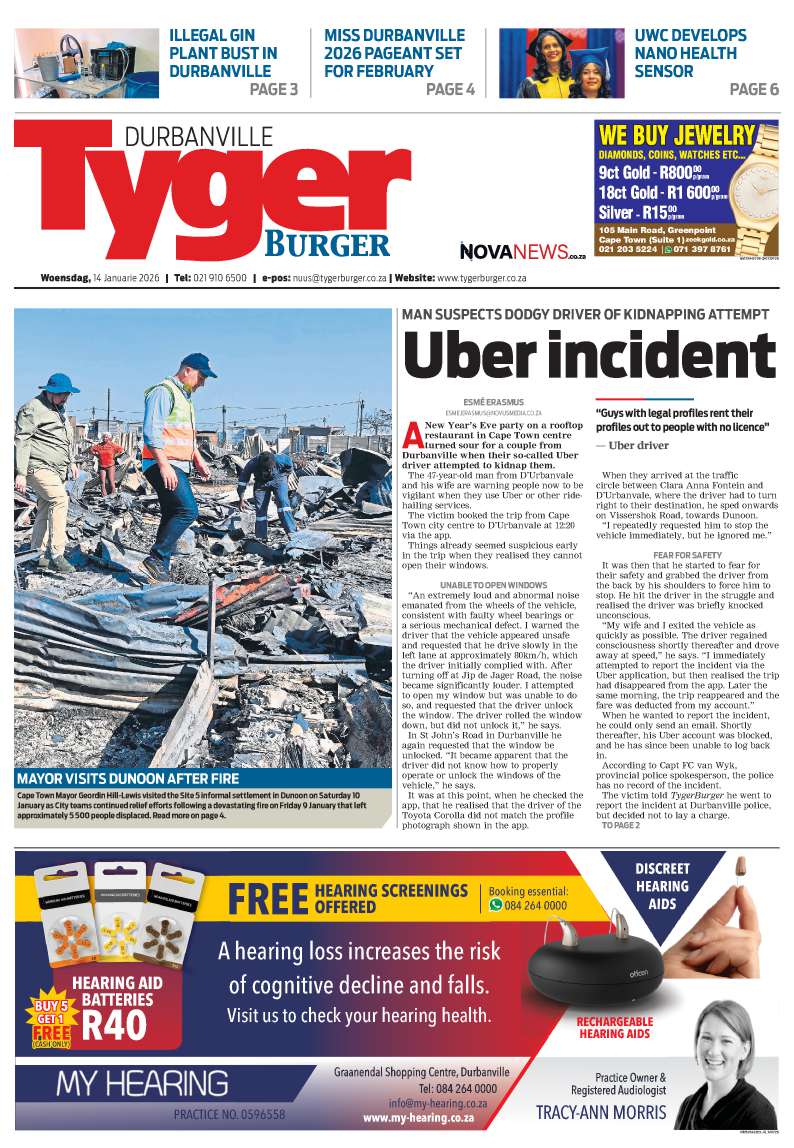 TygerBurger | Durbanville | E-Edition | 14 January 2026