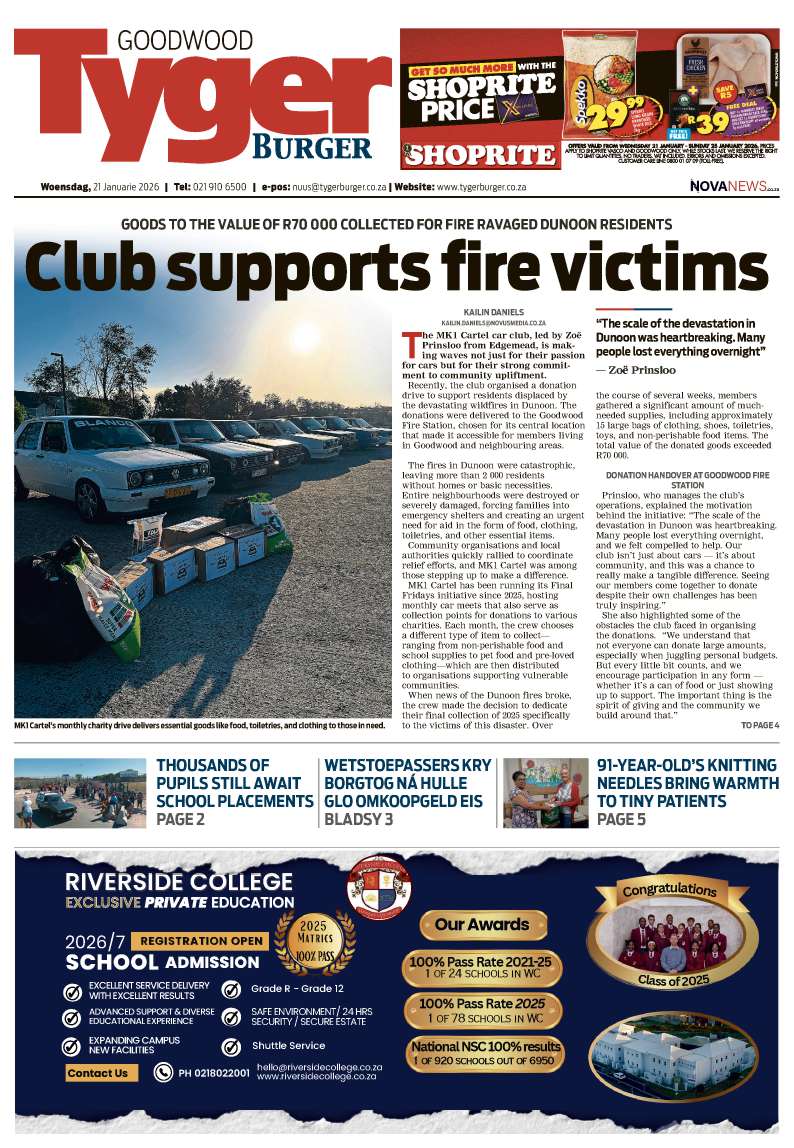 TygerBurger | Goodwood | E-Edition | 21 January 2026