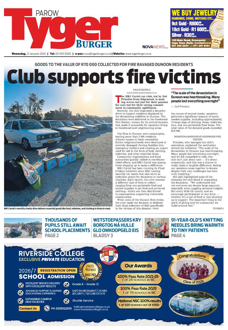 TygerBurger | Parow | E-Edition | 21 January 2026