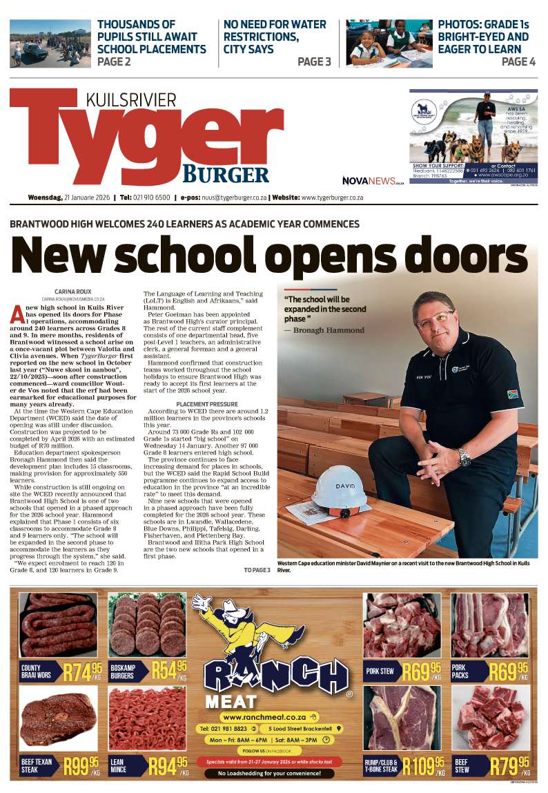 TygerBurger | Kuilsrivier | E-Edition | 21 January 2026