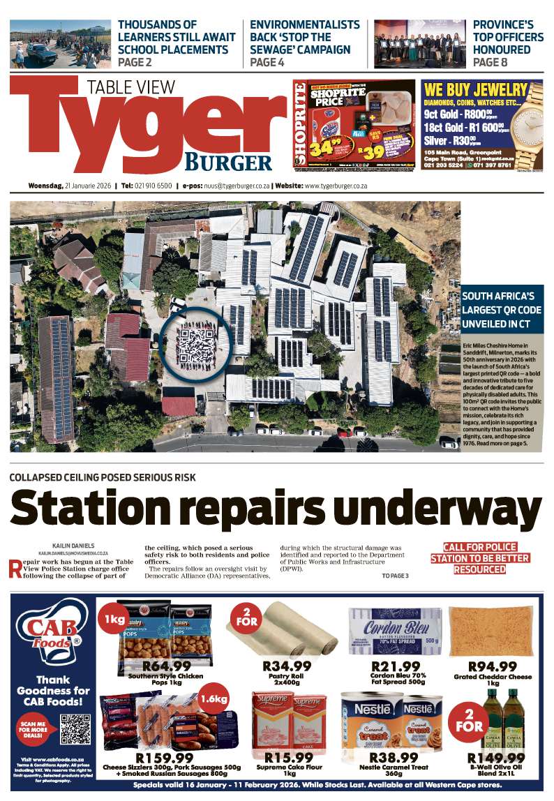 TygerBurger | Tableview | E-Edition | 21 January 2026