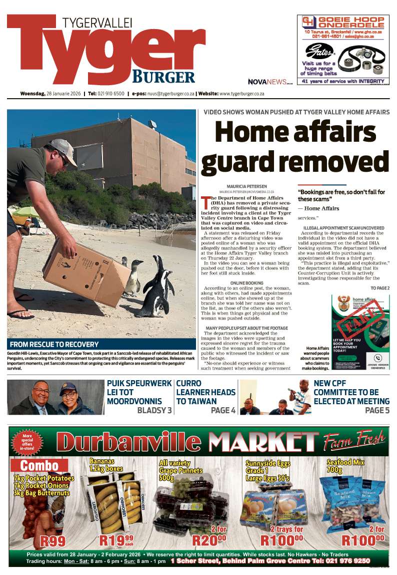 TygerBurger | Tygervalley| E-Edition | 28 January 2026