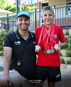 Young swimmer from Durbanville brings home 6 medals