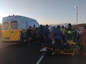 Strandfontein Road crash victim dies on the way to hospital