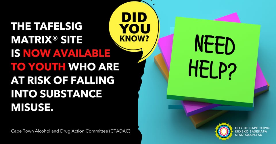 City of Cape Town's advert for the Matric Clinic