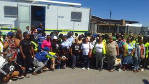 The crime-riddled community of Wesbank welcomes new mobile policing unit