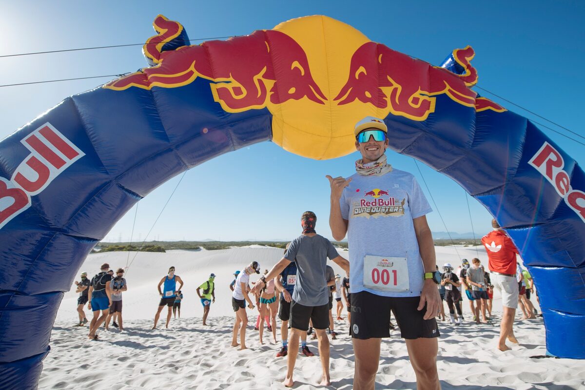 Ryan Sandes tackling the dunes at Red Bull Dune Dusters 2020; a true test of grit, endurance, and mental toughness.