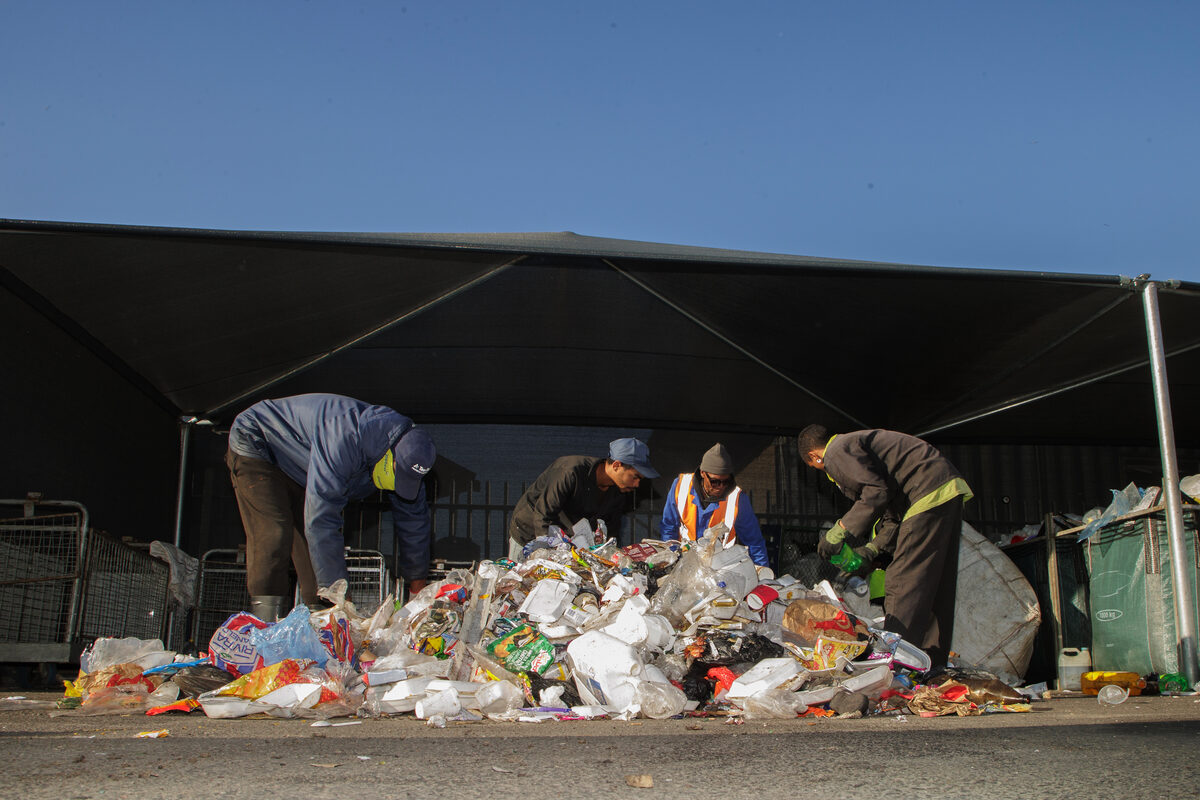 The City's recycling initiative is a huge success.