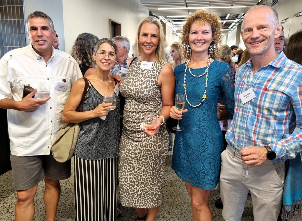 From left are Miguel Correia (Correia Family Trust), Delfina Correia (Be Made Whole Leadership Institute), Mary-Anne Douma (VCam Security) Francia and Andries Venter (WaterATM). Photo: Esmé Erasmus
