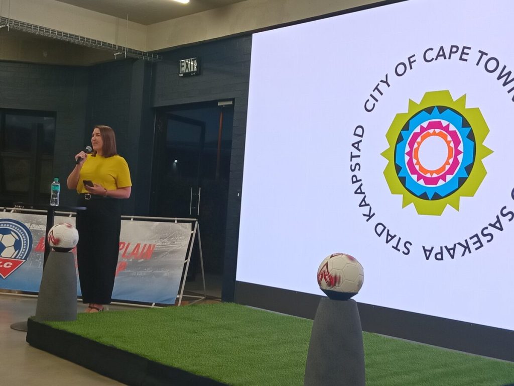 Francine Higham at the launch of the event.