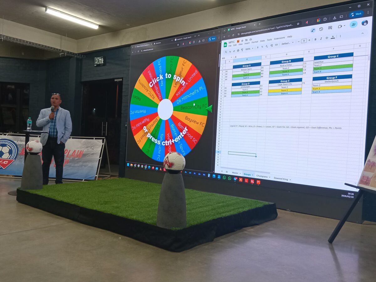 The match pools were decided by a digital lucky draw.