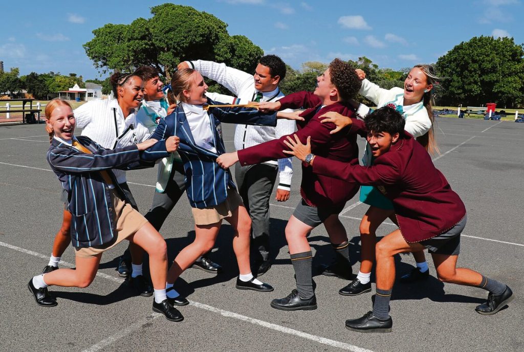 Die hoofdirigente van die hoërskole DF Akademie, Tygerberg, Bellville en Stellenberg.