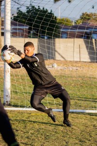 Young footballers enjoy weekend of skills training