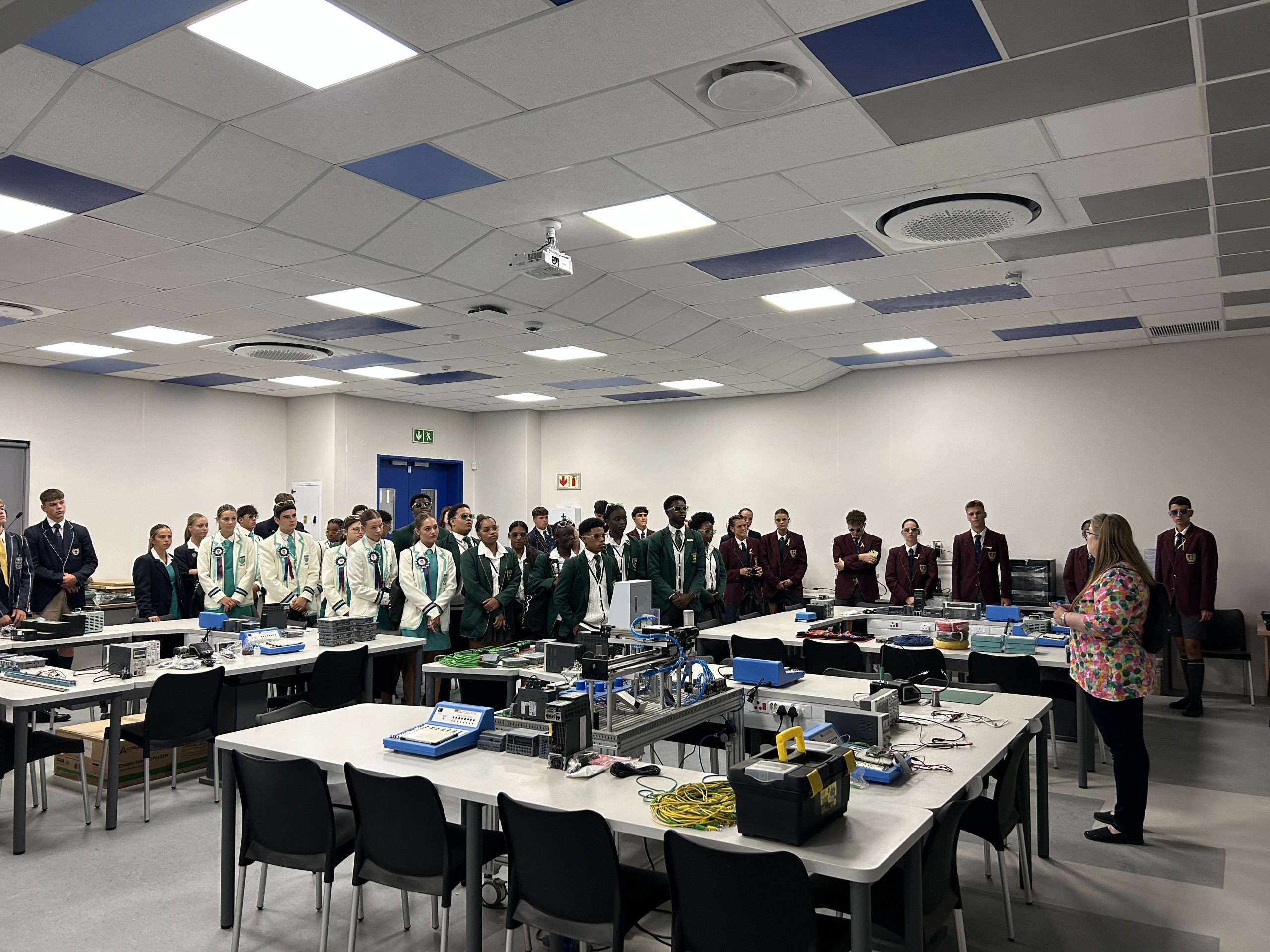 STADIO hosted captains and principals from the DTBS schools  for a good-luck breakfast.