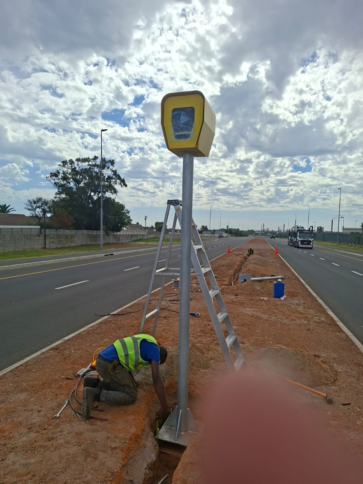 The camera's installation comes after numerous requests by residents to enhance road safety in Bothasig.