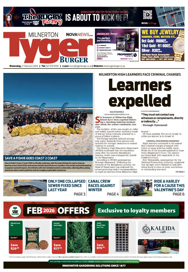 TygerBurger | Milnerton | E-Edition | 11 February