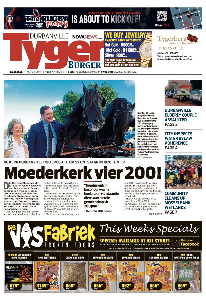 TygerBurger | Durbanville | E-Edition | 11 February 2026