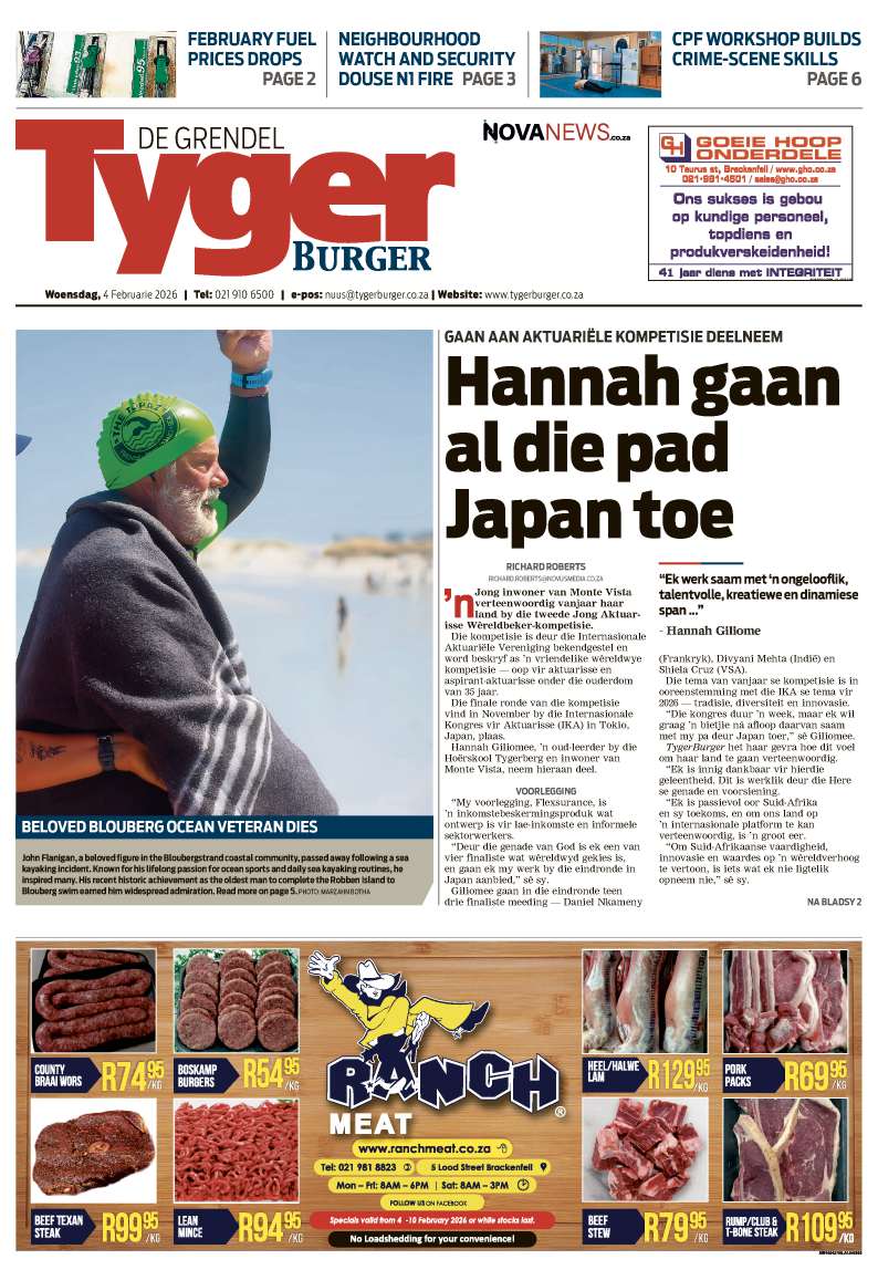 TygerBurger | De Grendel | E-Edition | 4 February 2026