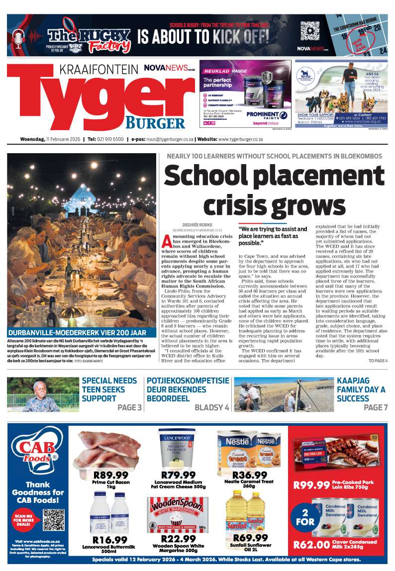 TygerBurger | Kraaifontein | E-Edition | 11 February 2026