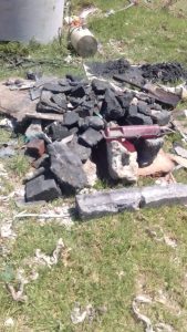 Construction debris blocks Swartklip sewer, causes sewage floods