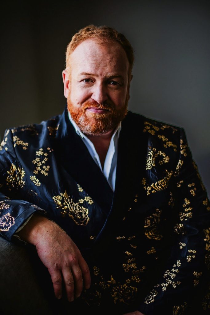 Foto van William Berger, bariton.