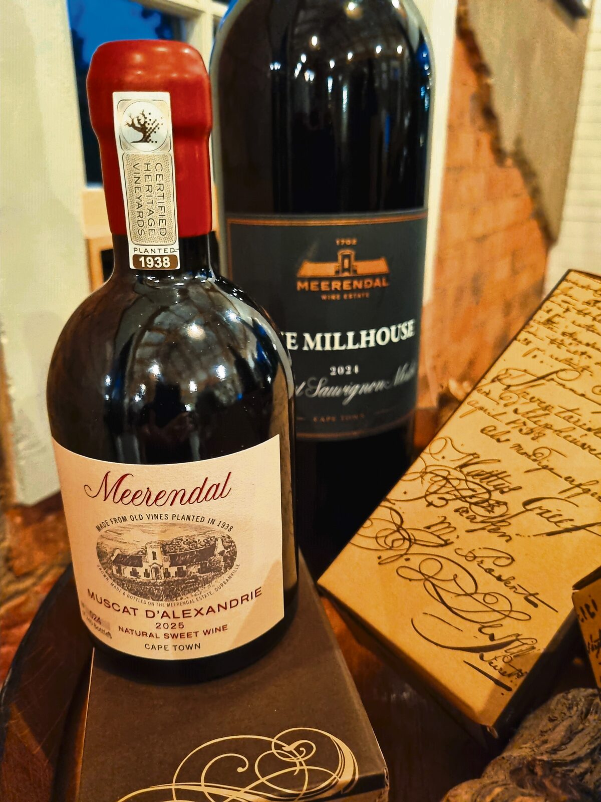 This wine was made from an 87-year-old single-row block of Muscat d'Alexandrie on Meerendal Wine Estate. The vineyard is regarded as the oldest producing vineyard in the Wine of Origin Cape Town. Photo: Esmé Erasmus