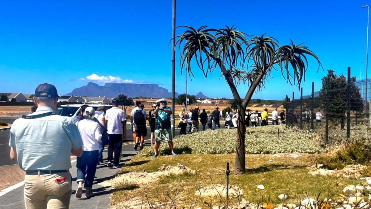 Blaauwberg protesters called for suspension and redrafting of the LSDF during a protest last year.