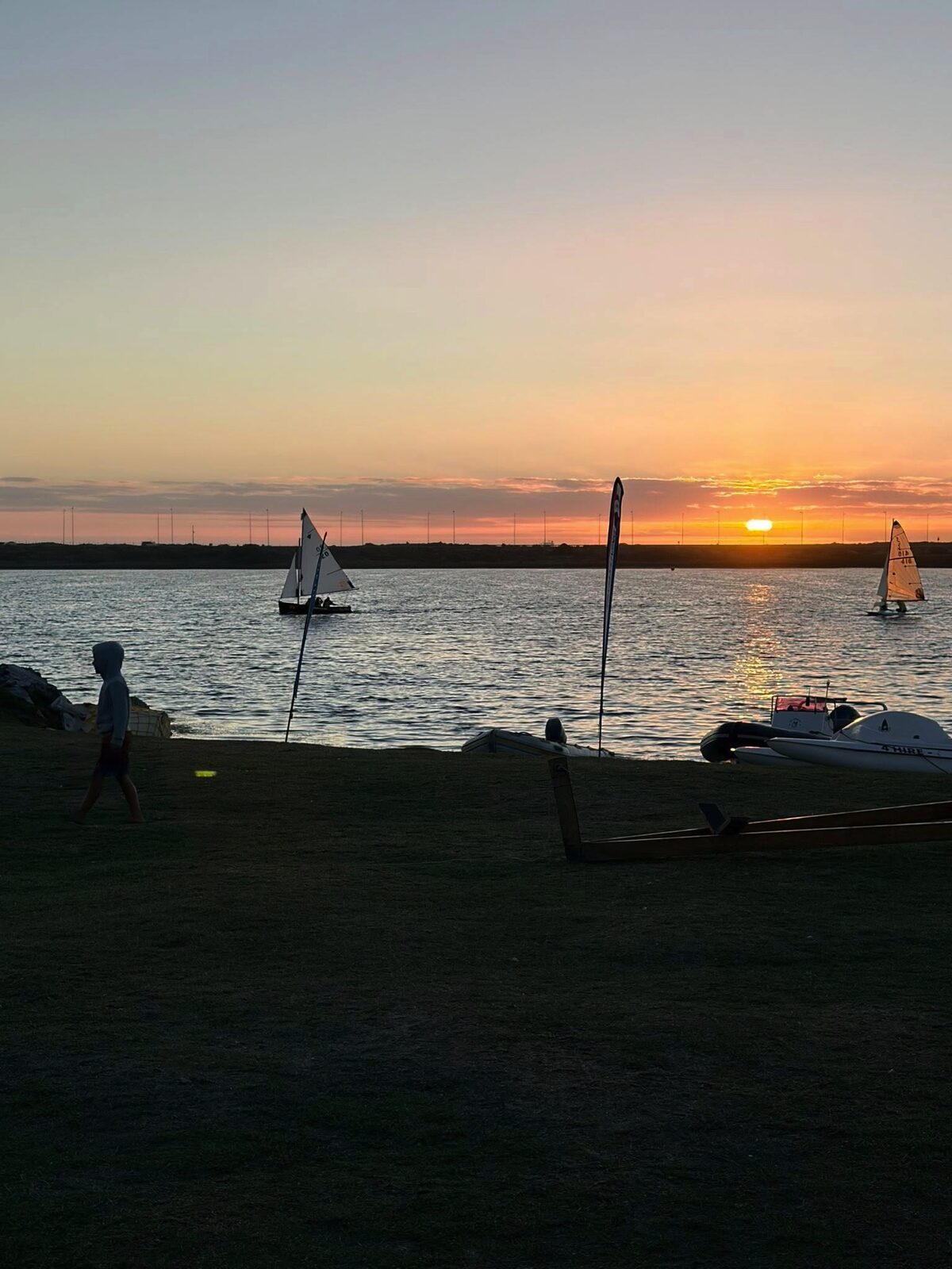 Milnerton Aquatic Club comes alive during the 24-hour youth sailing event.