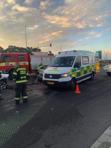 Collision at Tygerberg Valley-Giel Basson intersection, drivers injured