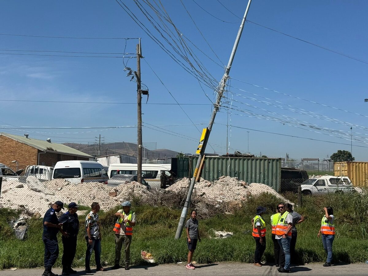 City officials inspect infrastructure challenges affecting public lighting in Dunoon.