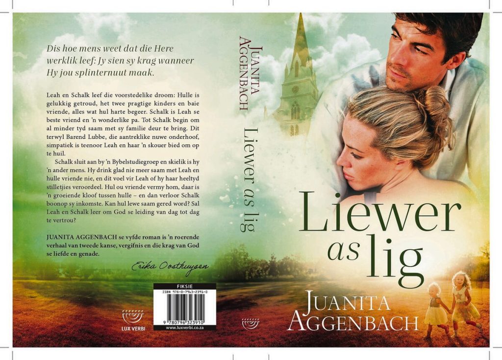 Die boekomslag van Juanita Aggenbach se nuwe boek