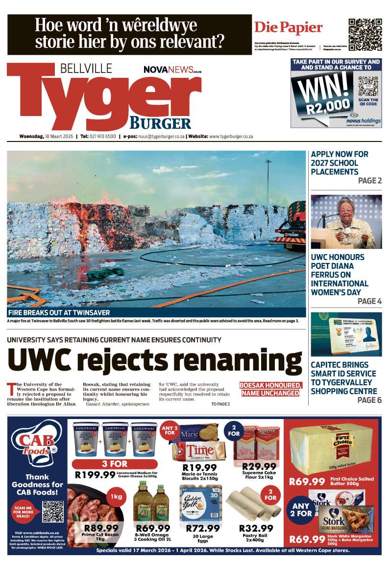 TygerBurger | Bellville | E-Edition | 18 March 2026