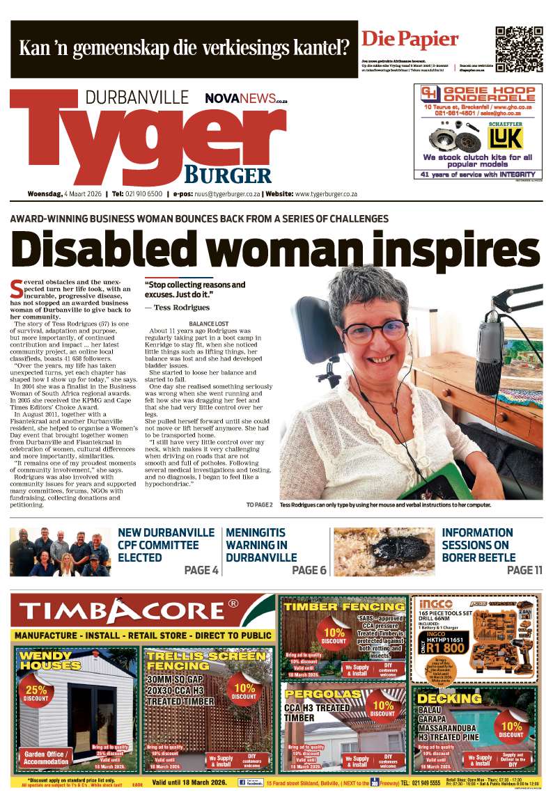 TygerBurger | Durbanville | E-Edition | 4 March 2026