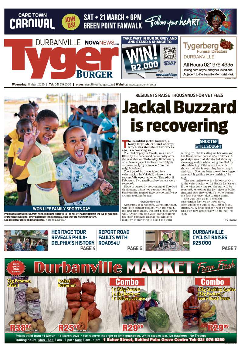 TygerBurger | Durbanville | E-Edition | 11 March 2026