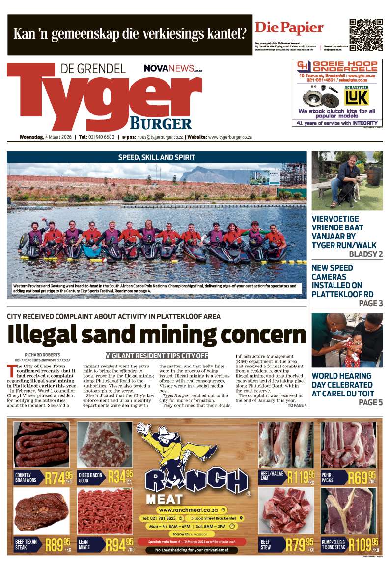 TygerBurger | De Grendel | E-Edition | 4 March 2026