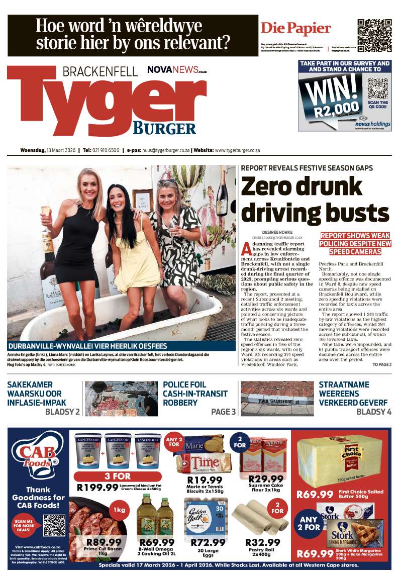 TygerBurger | Brackenfell | E-Edition | 18 March 2026