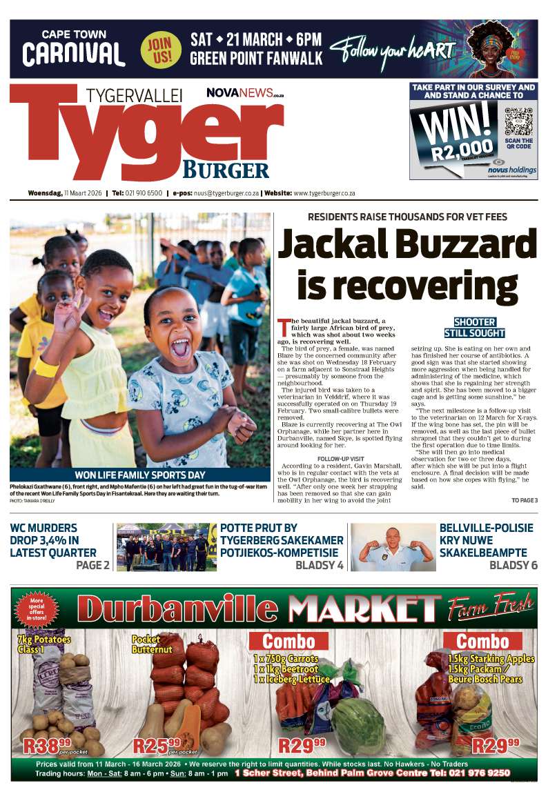 TygerBurger | Tygervalley | E-Edition | 11 March 2026