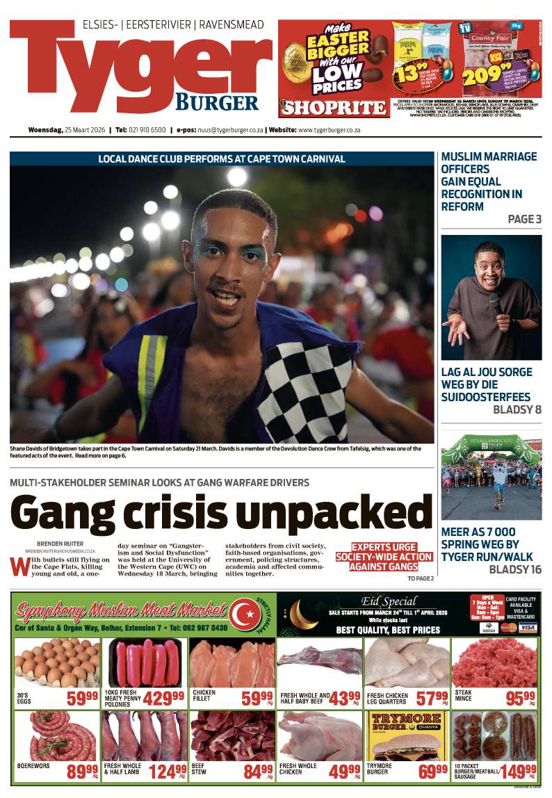 TygerBurger | Elsies | Eersterivier | Ravensmead | E-Edition | 25 March 2026