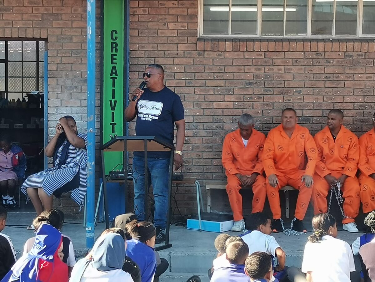 Former prisoners warn learners about the perils of crime