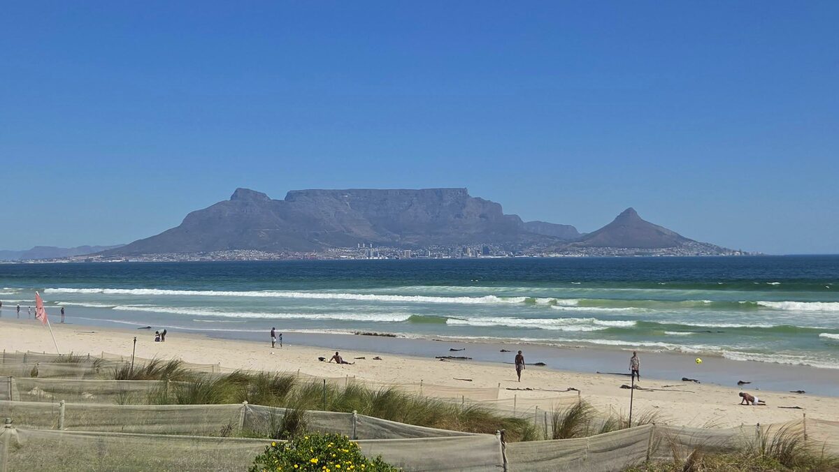 Fatal drowning incident at Bloubergstrand Beach.