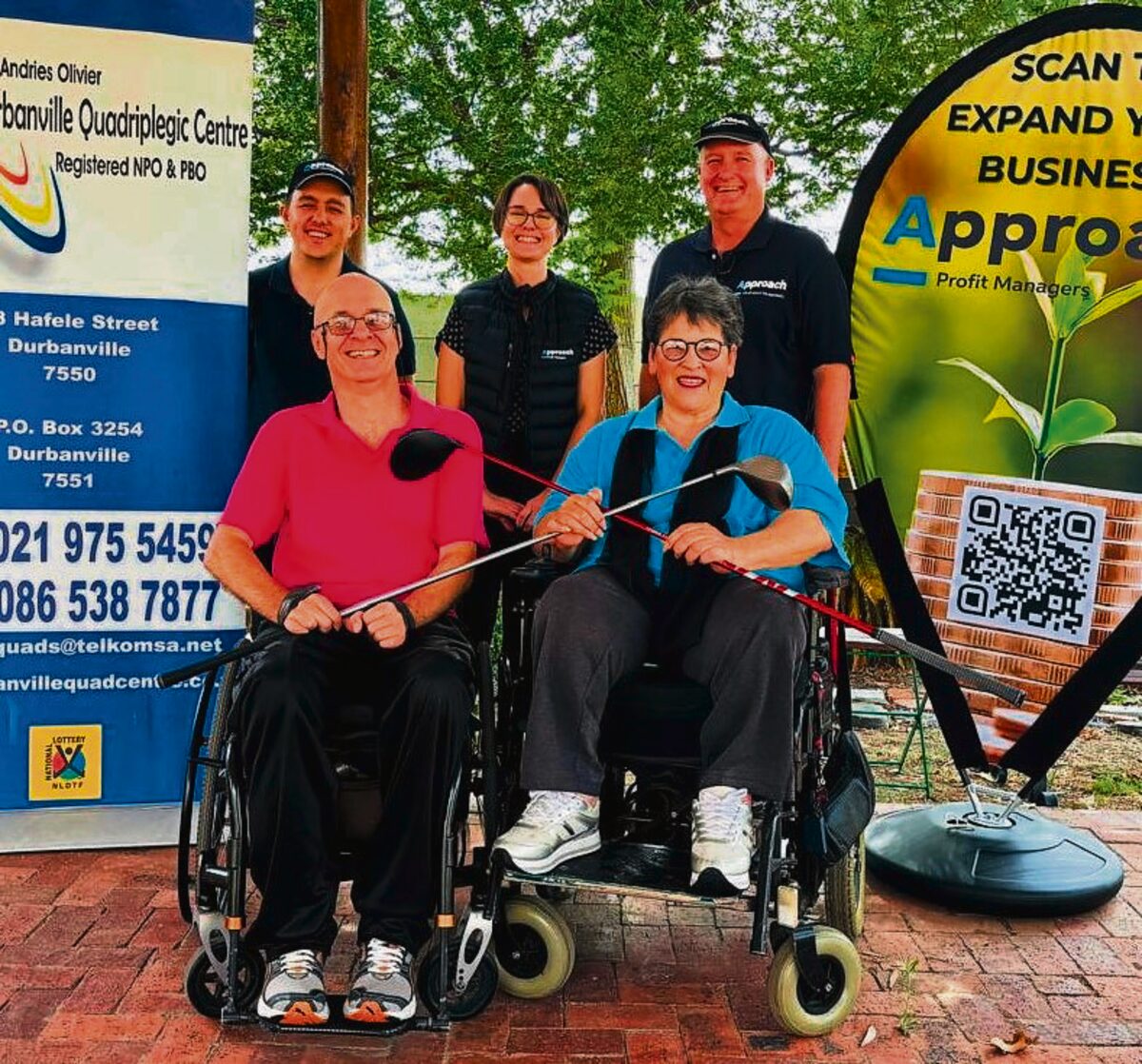 Approach Profit Managers is title sponsor of Andries Olivier golf day