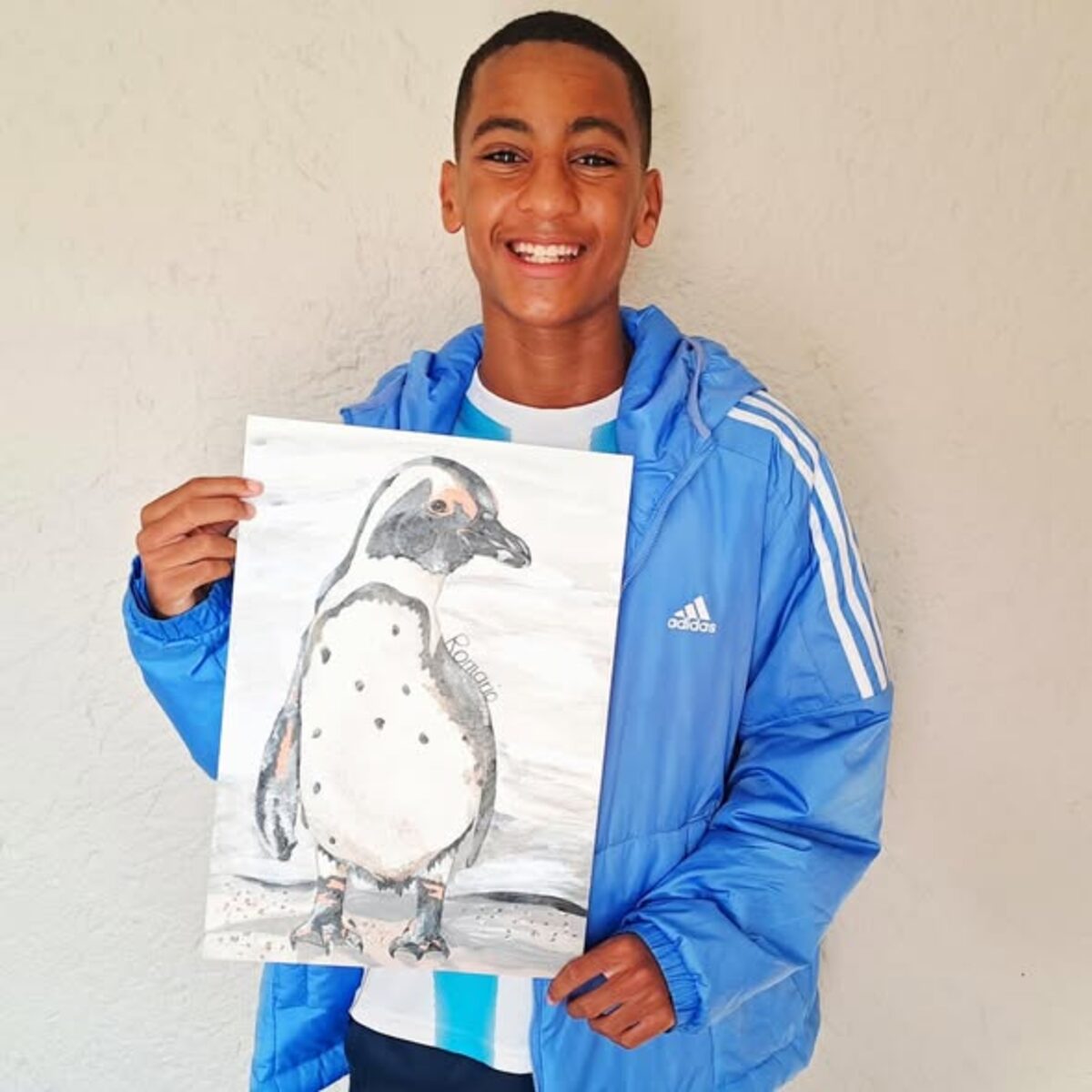 Young conservationist Romario Valentine is raising funds for seabird conservation projects.