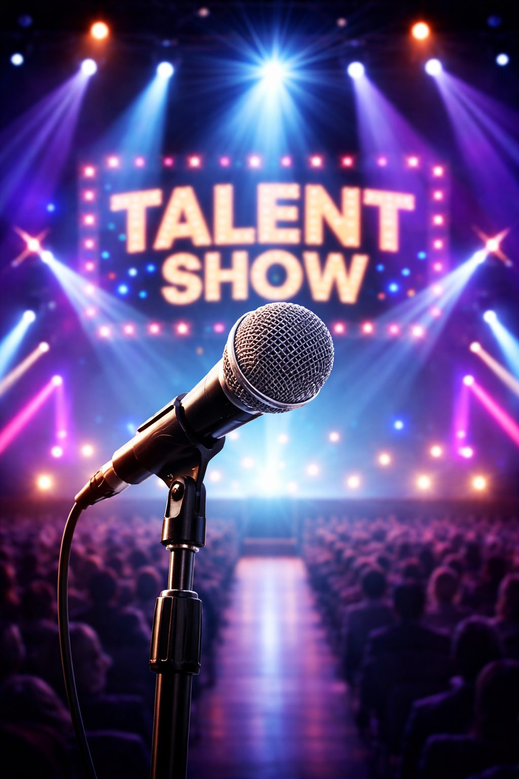 file image of a talent show poster